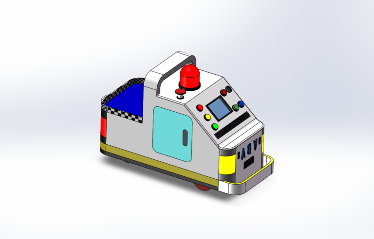 Xe AGV kéo hàng tự động A20