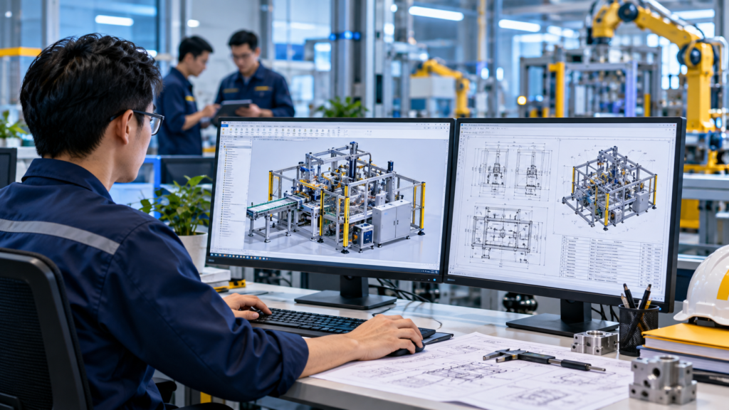 3. Dịch vụ thiết kế Outsource cơ khí